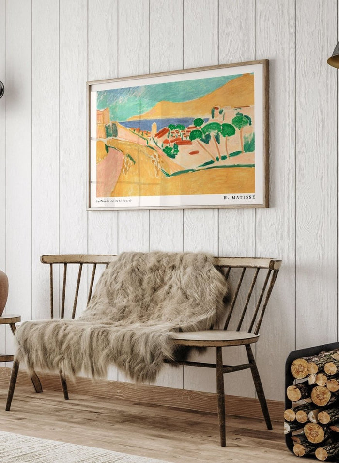 Henri Matisse Collioure in August Art Print_Sugar & Canvas_Henri Matisse
