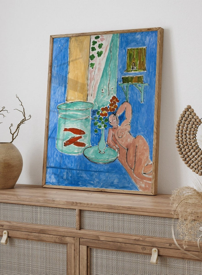 Henri Matisse Goldfish and Sculpture Art Print_Sugar & Canvas_Henri Matisse