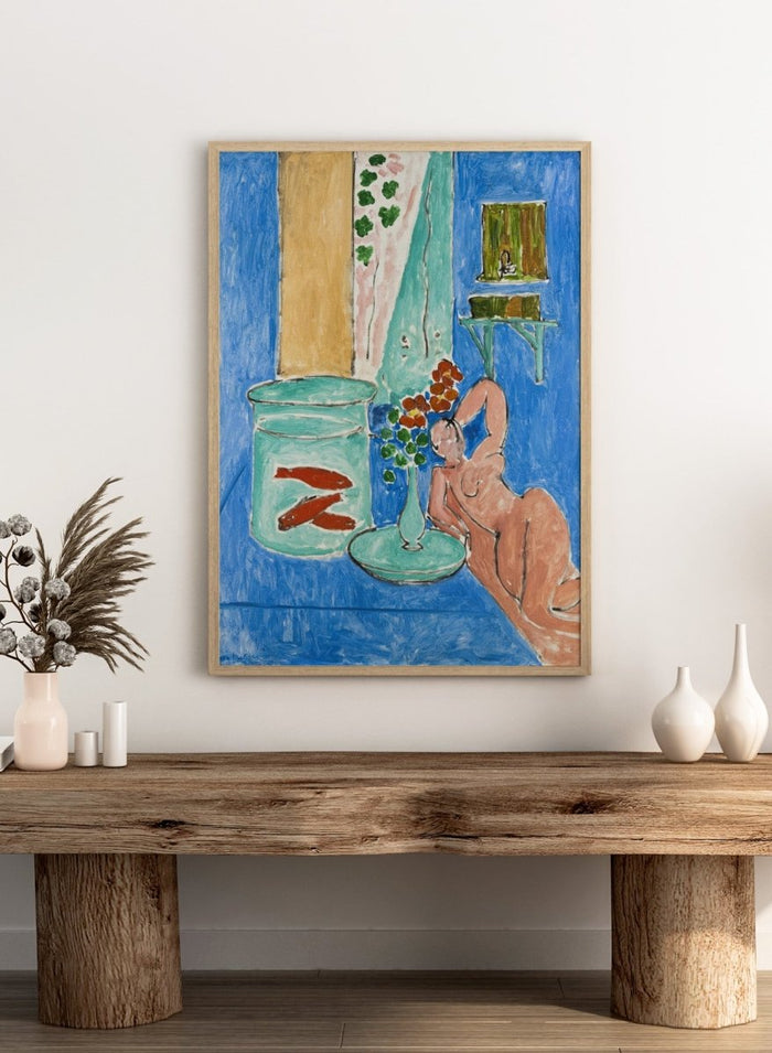 Henri Matisse Goldfish and Sculpture Art Print_Sugar & Canvas_Henri Matisse