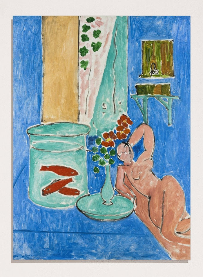 Henri Matisse Goldfish and Sculpture Art Print_Sugar & Canvas_Henri Matisse