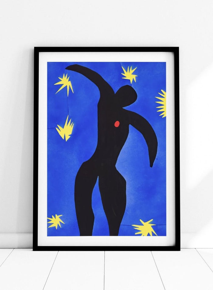 Henri Matisse Icarus from Jazz 1947 Art Print_Sugar & Canvas_Henri Matisse