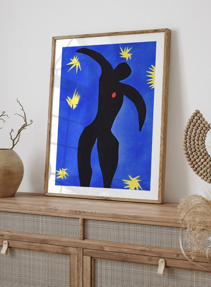 Henri Matisse Icarus from Jazz 1947 Art Print_Sugar & Canvas_Henri Matisse