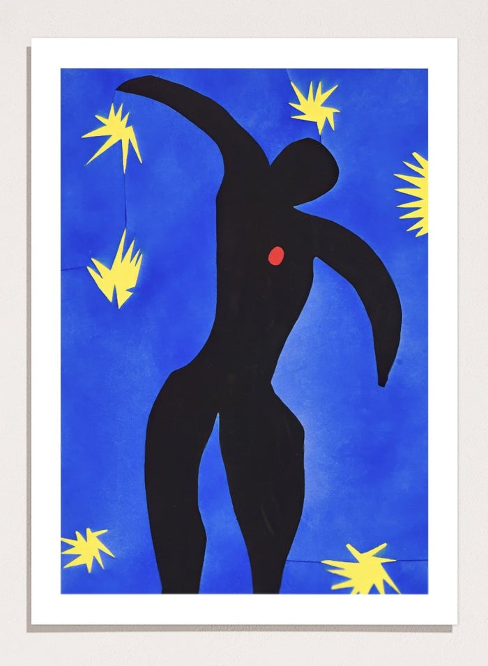 Henri Matisse Icarus from Jazz 1947 Art Print_Sugar & Canvas_Henri Matisse