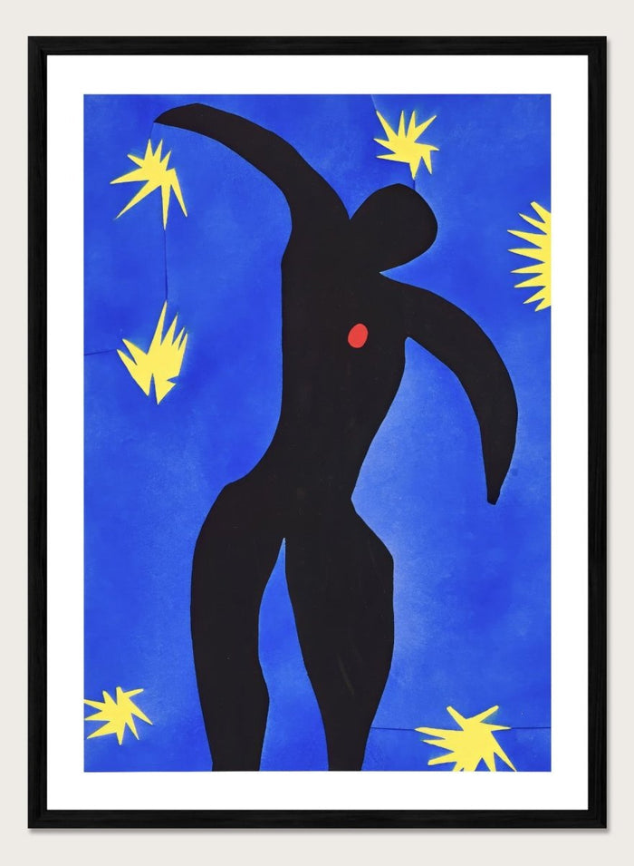 A4/8x12 inches (Framing Available) / Black Wood Frame