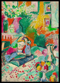 Henri Matisse Interior with a Young Girl Reading Art Print_Sugar & Canvas