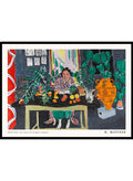 Henri Matisse Interior with an Etruscan Vase Art Print_Sugar & Canvas_Henri Matisse