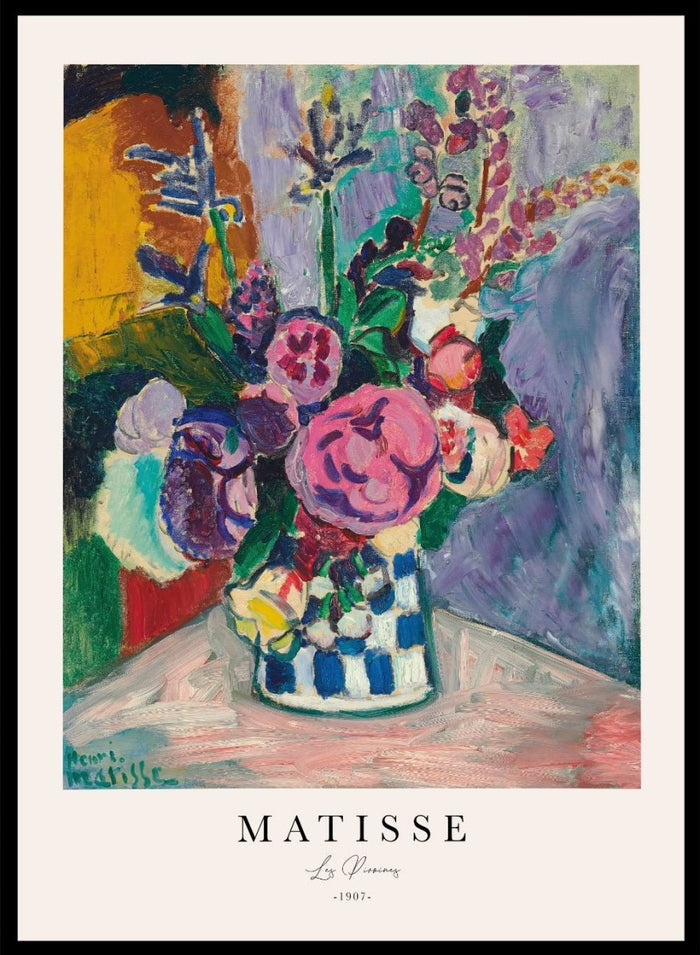Henri Matisse Les Pivoines Art Print_Sugar & Canvas_Henri Matisse