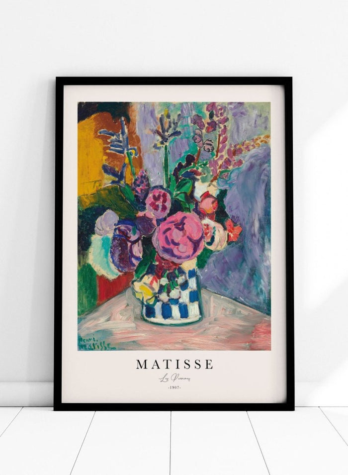 Henri Matisse Les Pivoines Art Print_Sugar & Canvas_Henri Matisse