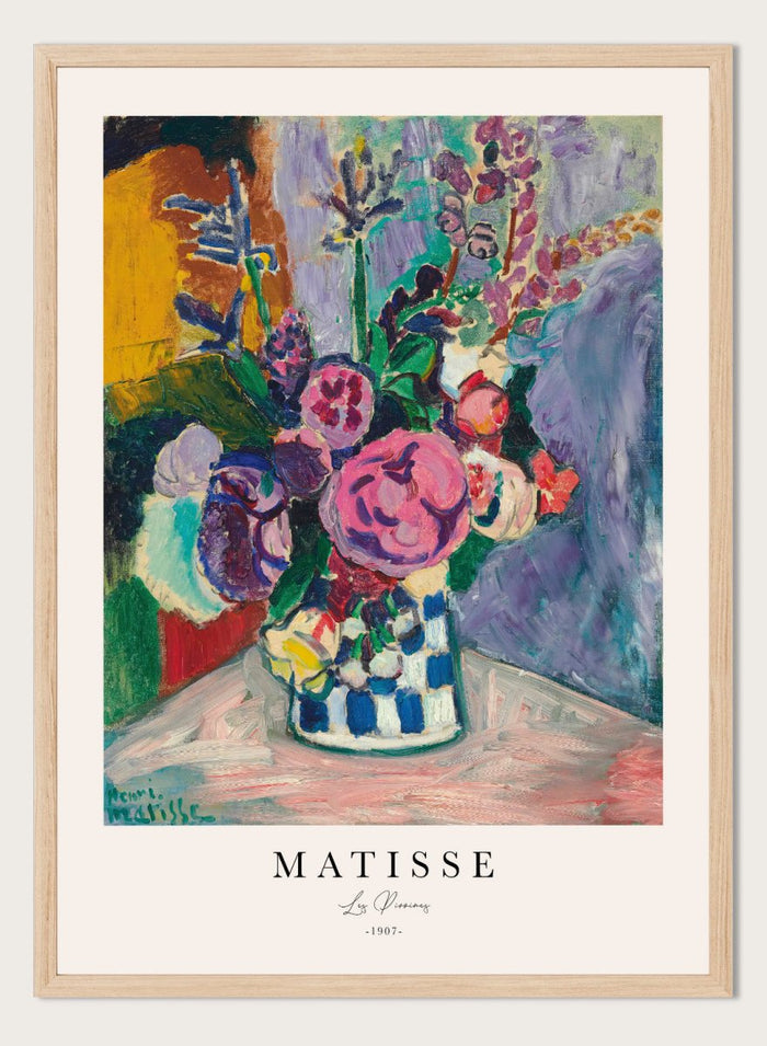 Henri Matisse Les Pivoines Art Print_Sugar & Canvas_Henri Matisse
