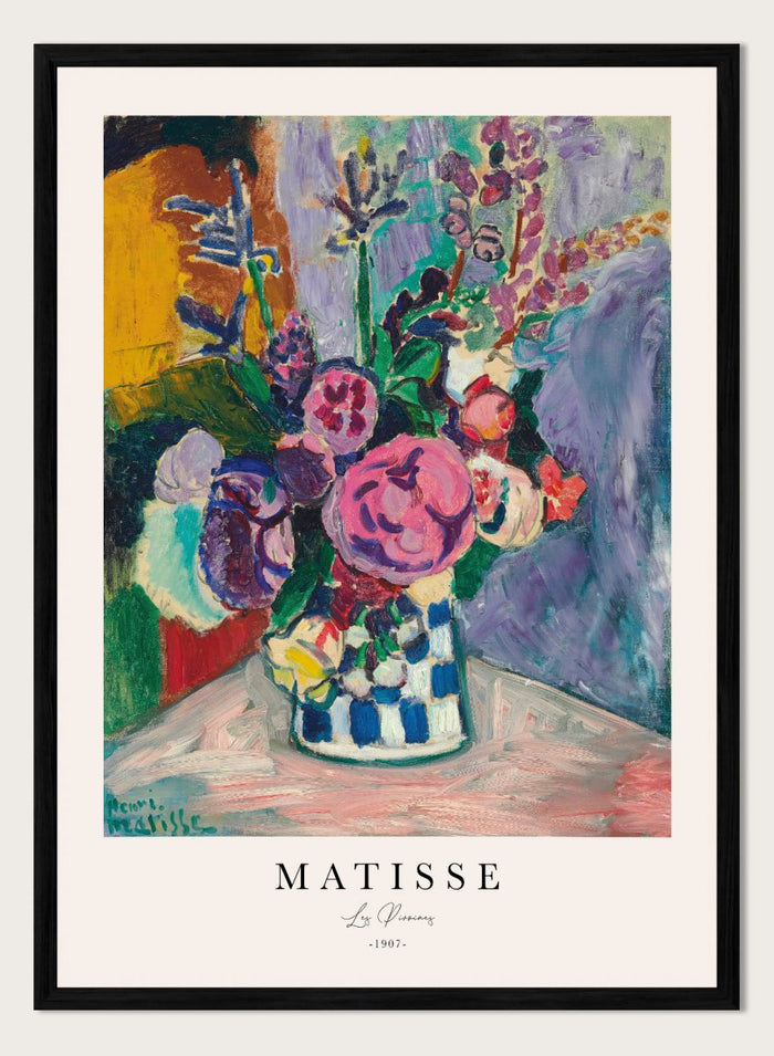 Henri Matisse Les Pivoines Art Print_Sugar & Canvas_Henri Matisse