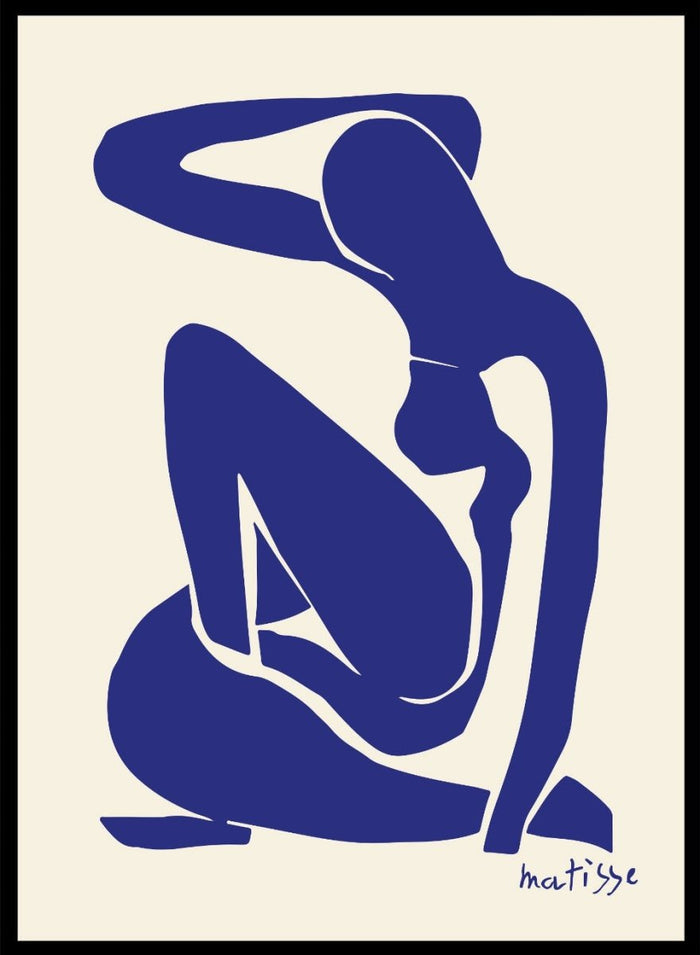 Henri Matisse Nu Bleu (Blue) II Art Print_Sugar & Canvas_Henri Matisse
