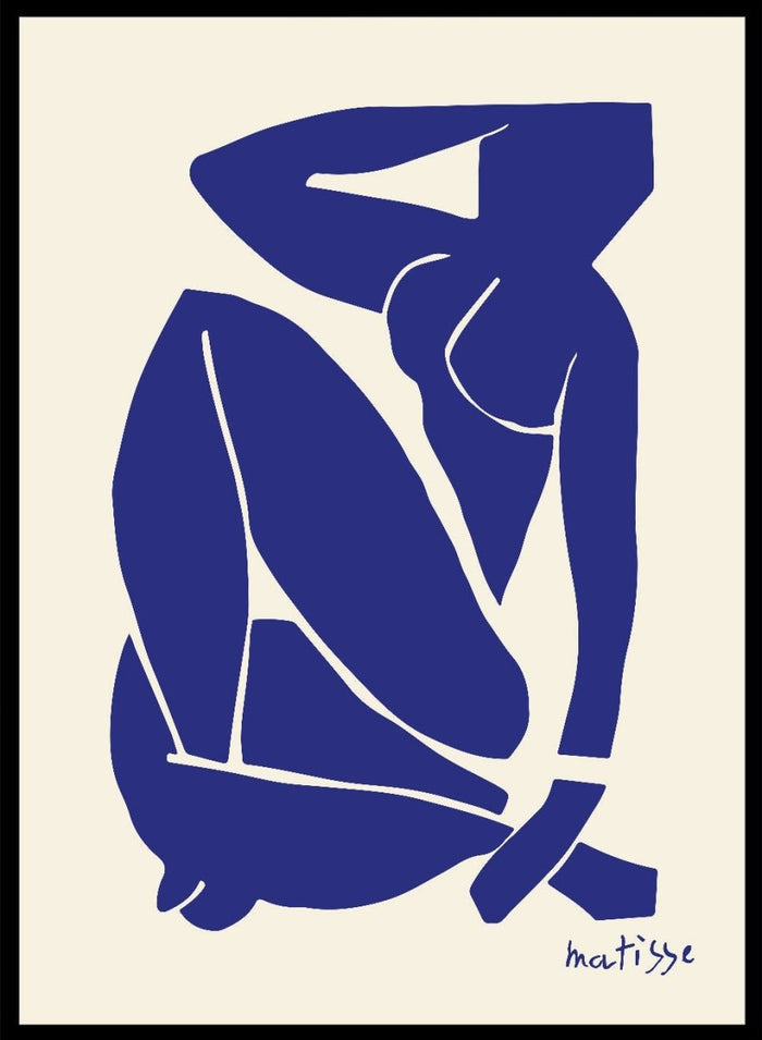 Henri Matisse Nu Bleu (Blue) II Art Print_Sugar & Canvas_Henri Matisse
