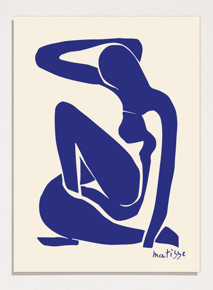 Henri Matisse Nu Bleu (Blue) II Art Print_Sugar & Canvas_Henri Matisse