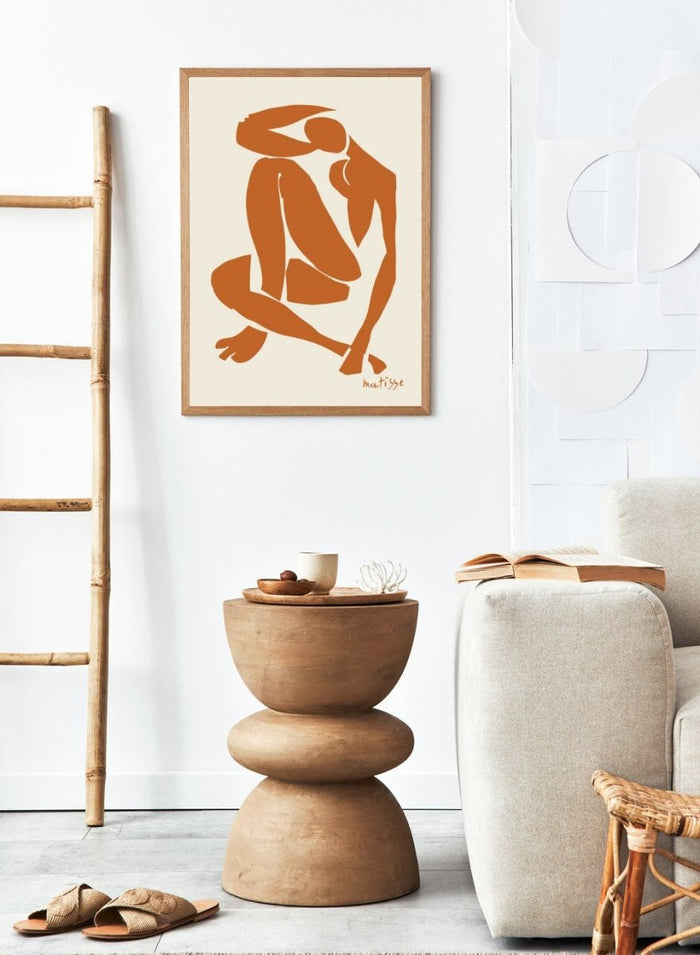 Henri Matisse Nu Bleu (Orange) II Art Print_Sugar & Canvas_Henri Matisse