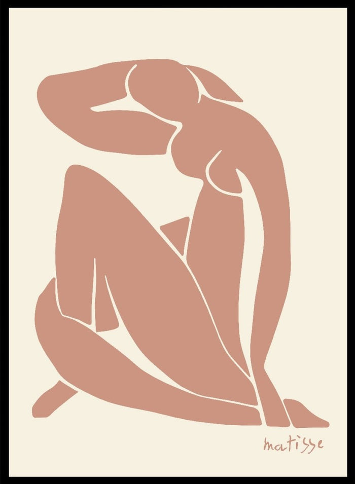Henri Matisse Nu Bleu (Pink) Art Print_Sugar & Canvas_Henri Matisse