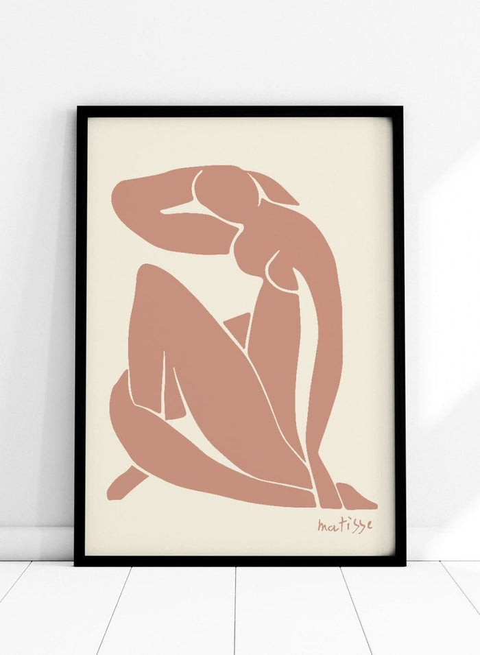 Henri Matisse Nu Bleu (Pink) Art Print_Sugar & Canvas_Henri Matisse