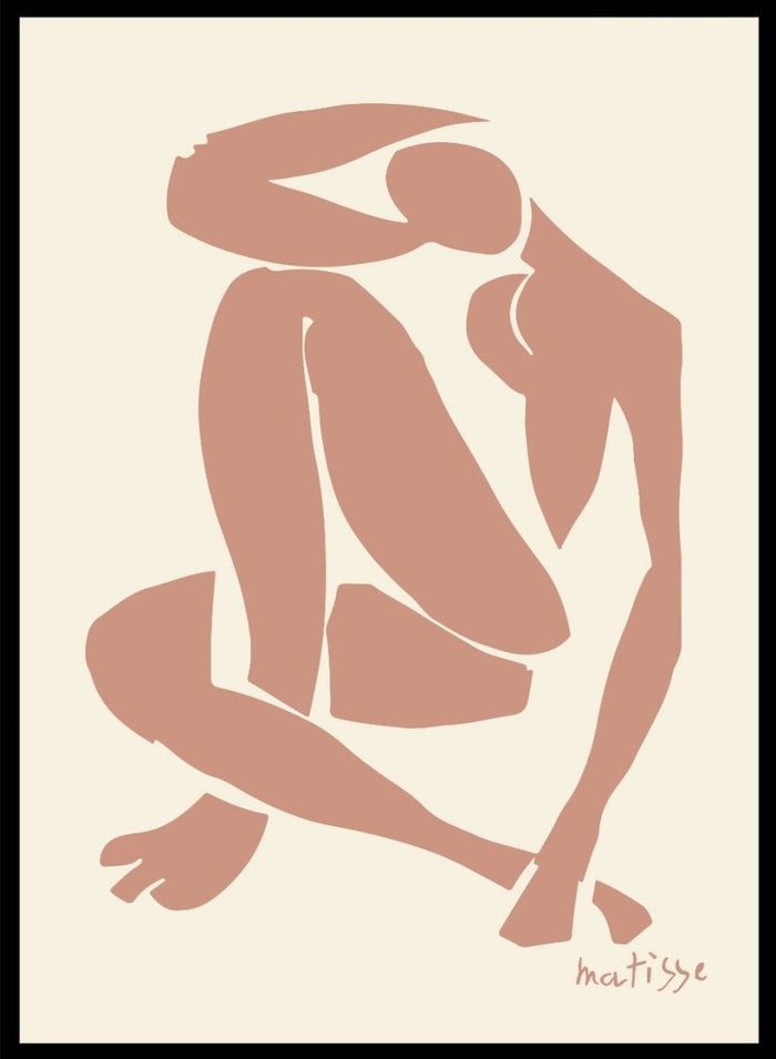 Henri Matisse Nu Bleu (Pink) II Art Print_Sugar & Canvas_Henri Matisse