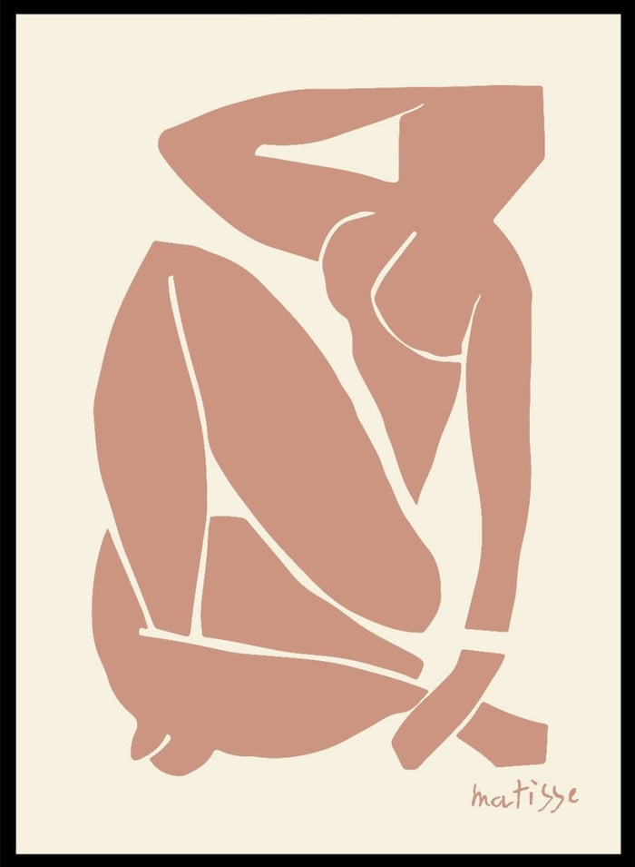 Henri Matisse Nu Bleu (Pink) II Art Print_Sugar & Canvas_Henri Matisse