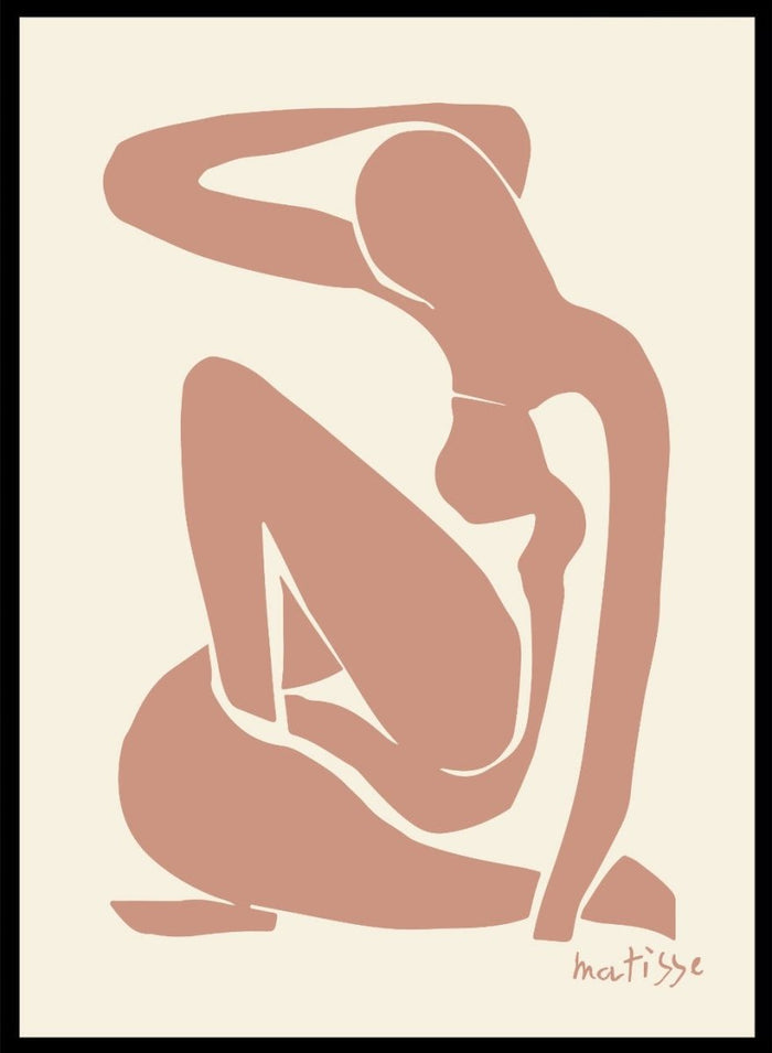 Henri Matisse Nu Bleu (Pink) II Art Print_Sugar & Canvas_Henri Matisse
