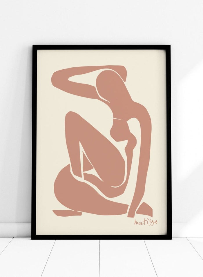 Henri Matisse Nu Bleu (Pink) II Art Print_Sugar & Canvas_Henri Matisse