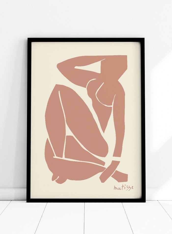Henri Matisse Nu Bleu (Pink) II Art Print_Sugar & Canvas_Henri Matisse