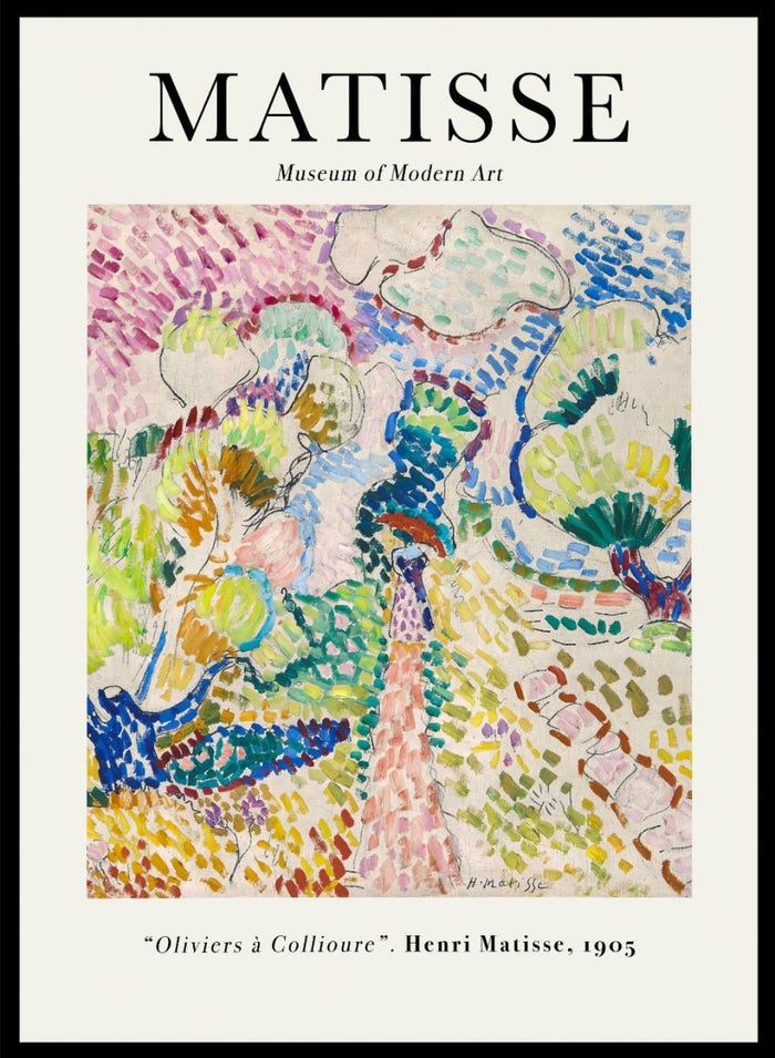 Henri Matisse Olive Trees at Collioure Art Print_Sugar & Canvas_Henri Matisse