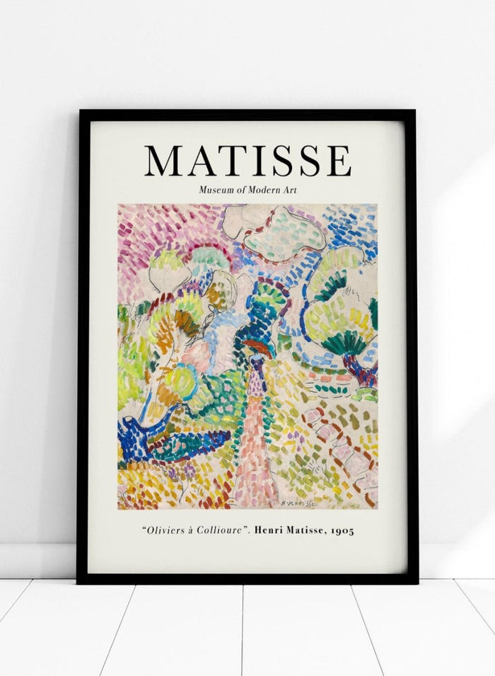 Henri Matisse Olive Trees at Collioure Art Print_Sugar & Canvas_Henri Matisse
