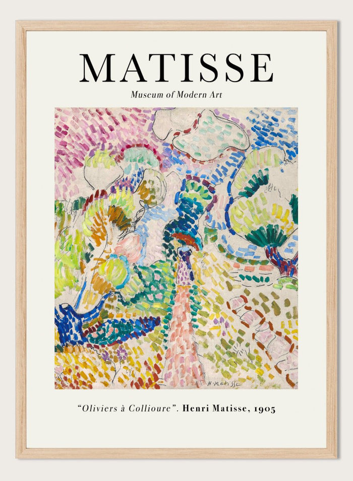 Henri Matisse Olive Trees at Collioure Art Print_Sugar & Canvas_Henri Matisse