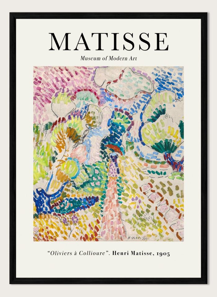Henri Matisse Olive Trees at Collioure Art Print_Sugar & Canvas_Henri Matisse