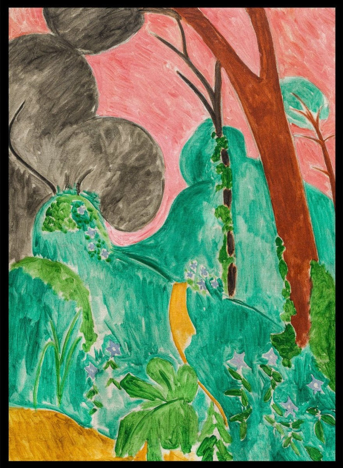 Henri Matisse Periwinkles/Moroccan Garden Art Print_Sugar & Canvas_Henri Matisse