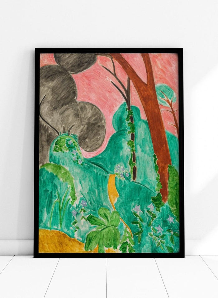 Henri Matisse Periwinkles/Moroccan Garden Art Print_Sugar & Canvas_Henri Matisse