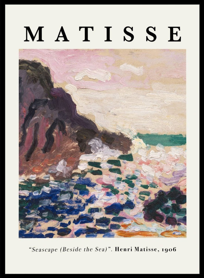 Henri Matisse Seascape Beside the Sea Art Print_Sugar & Canvas_Henri Matisse