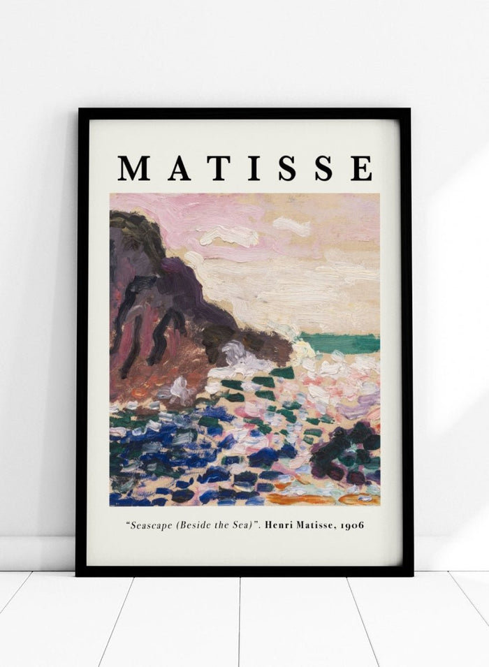 Henri Matisse Seascape Beside the Sea Art Print_Sugar & Canvas_Henri Matisse