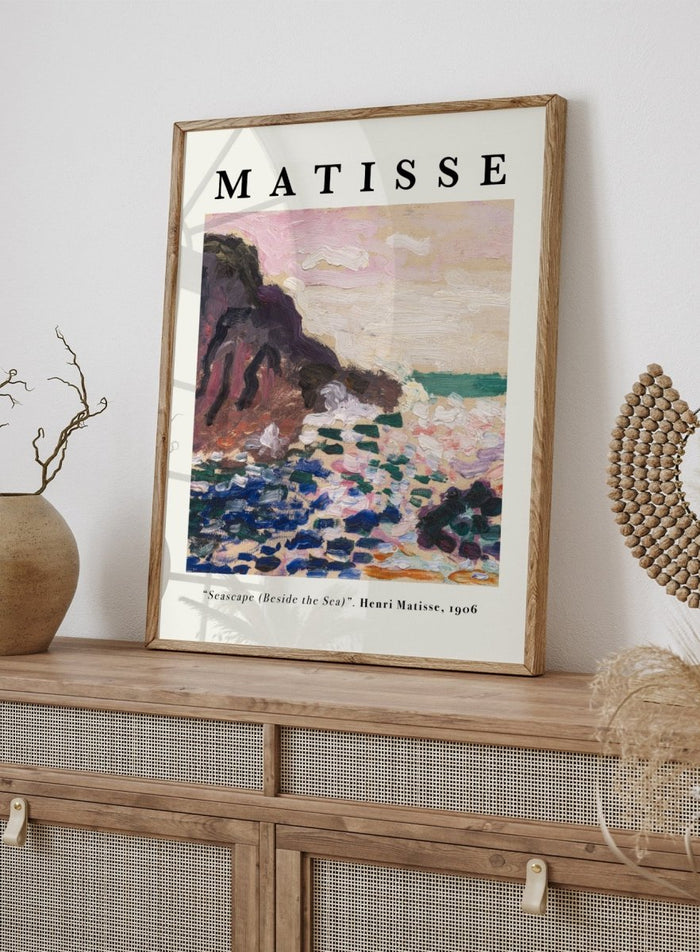 Henri Matisse Seascape Beside the Sea Art Print_Sugar & Canvas_Henri Matisse