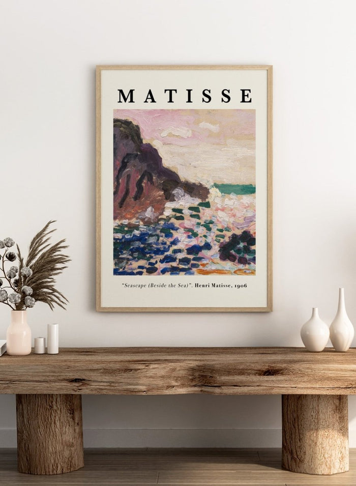 Henri Matisse Seascape Beside the Sea Art Print_Sugar & Canvas_Henri Matisse