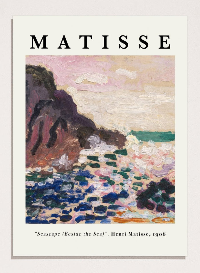 Henri Matisse Seascape Beside the Sea Art Print_Sugar & Canvas_Henri Matisse
