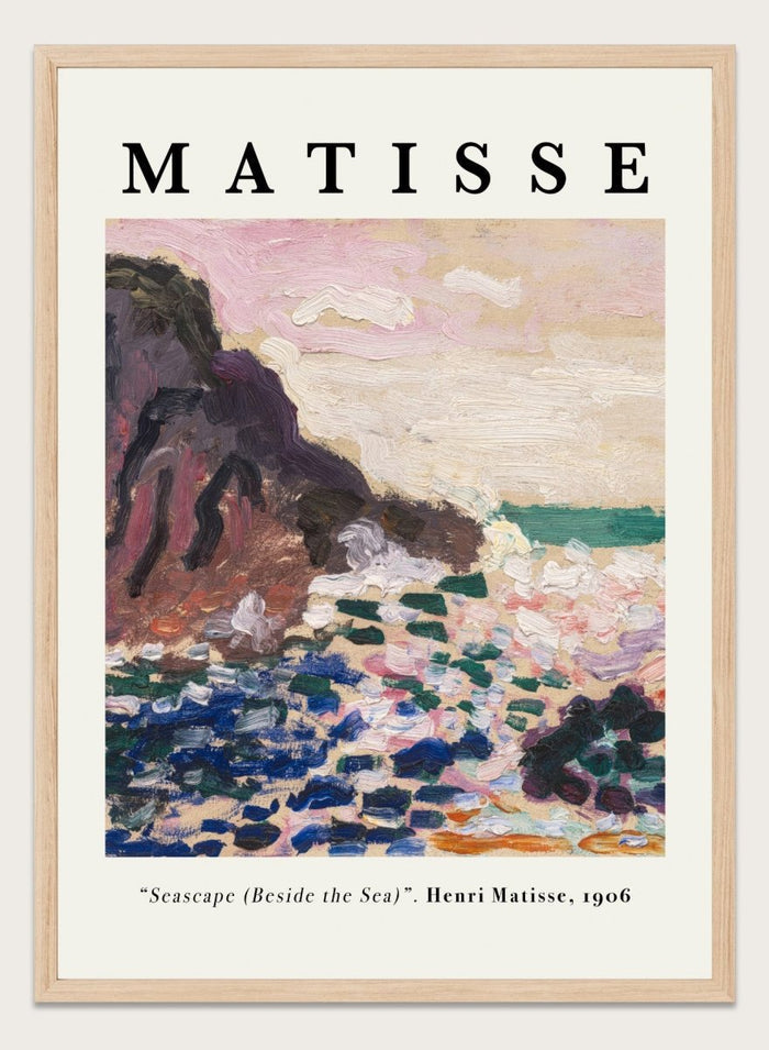Henri Matisse Seascape Beside the Sea Art Print_Sugar & Canvas_Henri Matisse