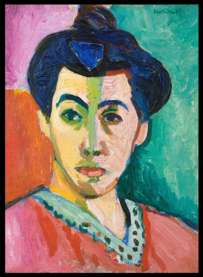 Henri Matisse The Green Stripe Art Print_Sugar & Canvas_Henri Matisse