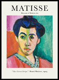 Henri Matisse The Green Stripe Art Print_Sugar & Canvas_Henri Matisse