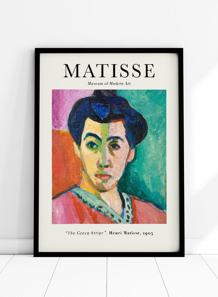Henri Matisse The Green Stripe Art Print_Sugar & Canvas_Henri Matisse