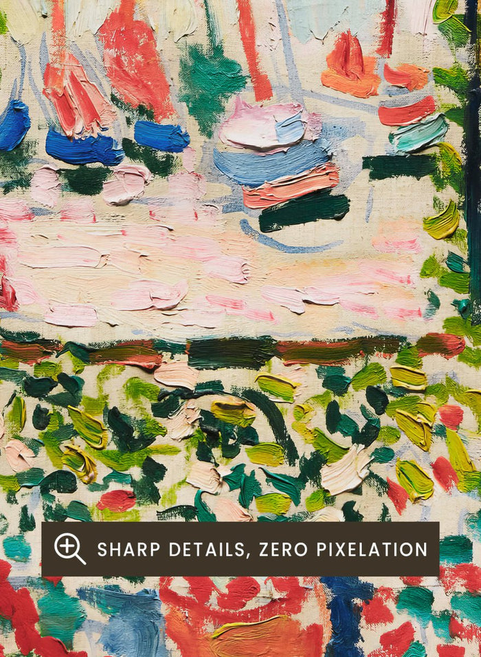 Henri Matisse The Open Window 1905 Art Print_Sugar & Canvas_Henri Matisse