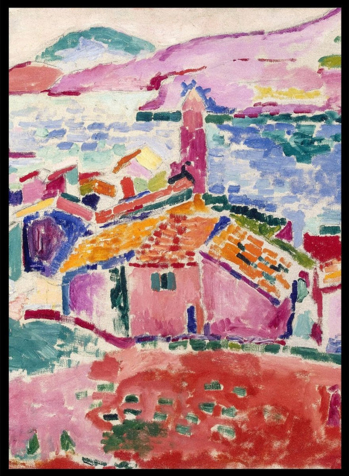 Henri Matisse View of Collioure Art Print_Sugar & Canvas_Henri Matisse