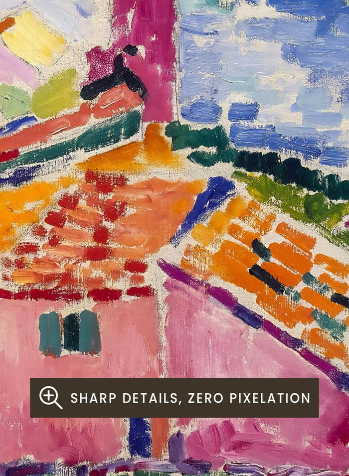 Henri Matisse View of Collioure Art Print_Sugar & Canvas_Henri Matisse