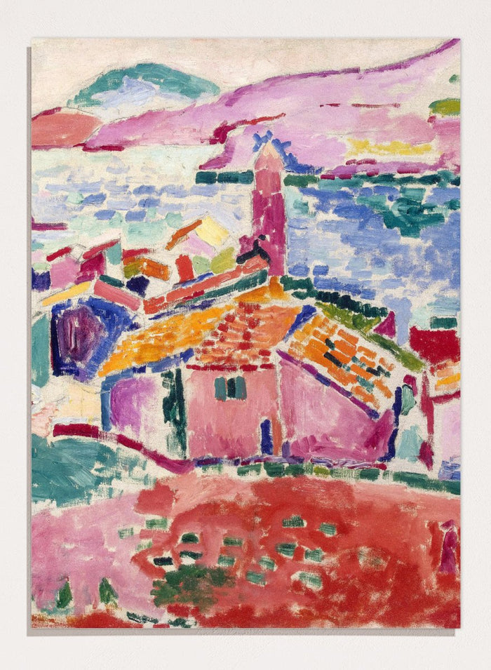 Henri Matisse View of Collioure Art Print_Sugar & Canvas_Henri Matisse