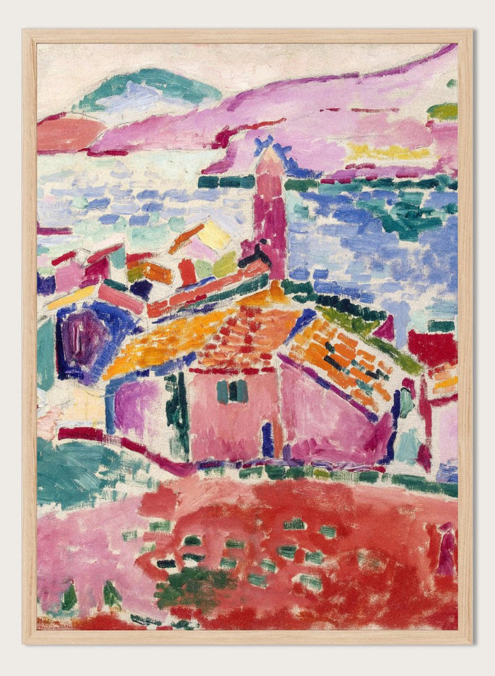 Henri Matisse View of Collioure Art Print_Sugar & Canvas_Henri Matisse