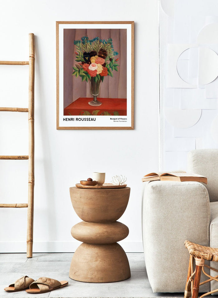 Henri Rousseau Bouquet of Flowers Art Print_Sugar & Canvas