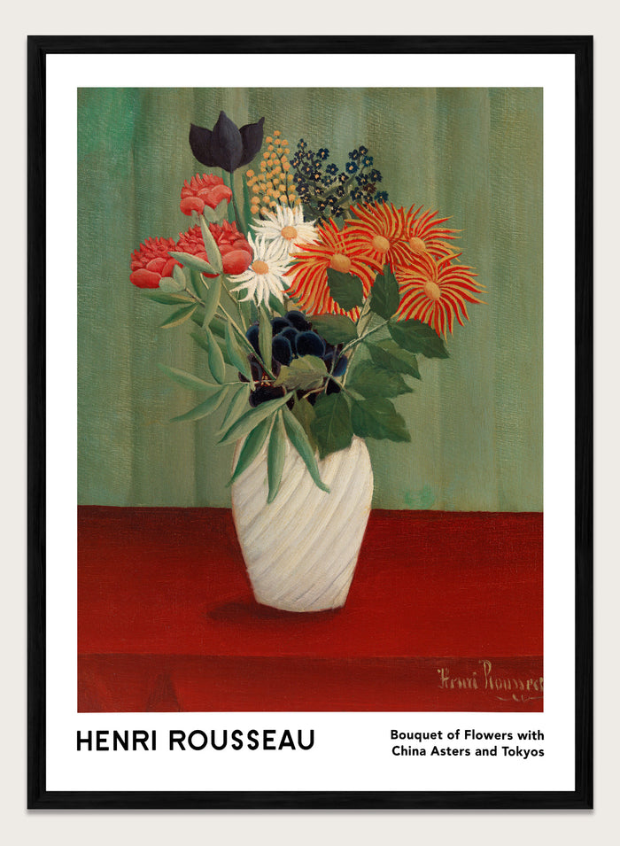 A4/8x12 inches (Framing Available) / Black Wood Frame