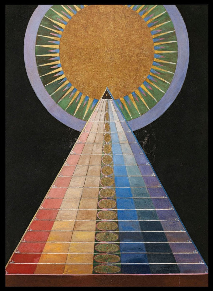 Hilma af Klint Altarpiece No. 1 Group X Art Print_Sugar & Canvas_Hilma af Klint