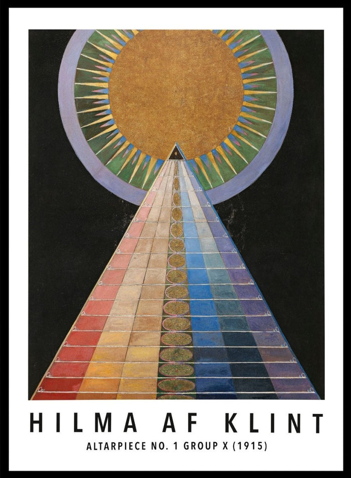 Hilma af Klint Altarpiece No. 1 Group X Art Print_Sugar & Canvas_Hilma af Klint