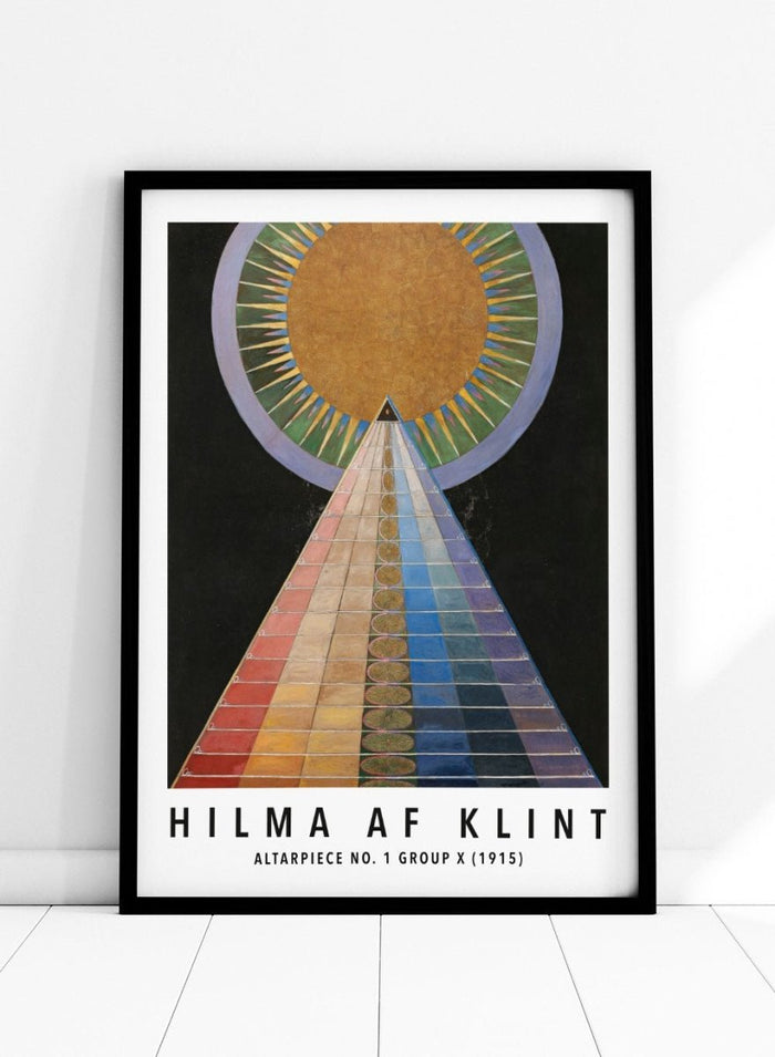 Hilma af Klint Altarpiece No. 1 Group X Art Print_Sugar & Canvas_Hilma af Klint
